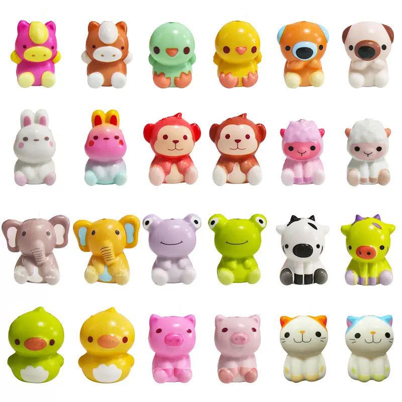 Pop-Eye Vegetable Worm Stress Relief Squeeze Toy
