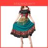 Costume de Flamenco pour Spectacle sur Scène en Tissu Polyester pour Danseuse