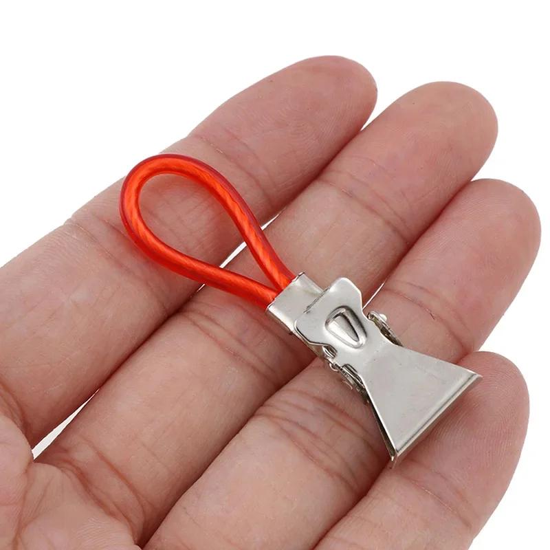 10 Pezzi Mollette per Vestiti Mollette di Alta Qualità in Acciaio Inossidabile Colorate Clip per Appendere Asciugamani da Bucato Casa Cucina Cucina Bagno