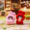 New Seeking Life's Blind Box Creative Cartoon Desktop Decor Flocking Model Doll Surprise Toy Gift