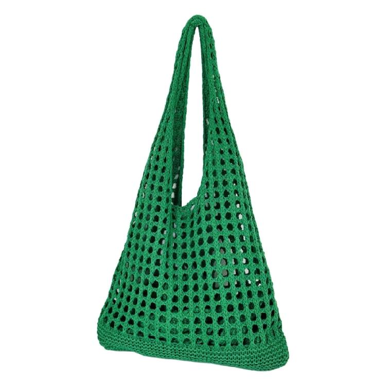 Beach Bag Shoulder Bag Crochet Knitted Fashion Versatile Bag Hollow Out Tote Bag