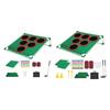 Set da Gioco, Tavola da Cornhole, Pieghevole per Lancio con Materiale PP Leggero e Portatile