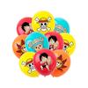 Cartoon ONE PIECE Luffy Theme Party Supplies Balloons Flags Cake Decorations Household Goods