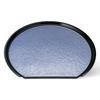 45cm Flight Tray Purple Cloud Lacquerware Made In Japan J-kitchens Half-Moon (Tray) Design, Non-Slip, (ABS Resin),