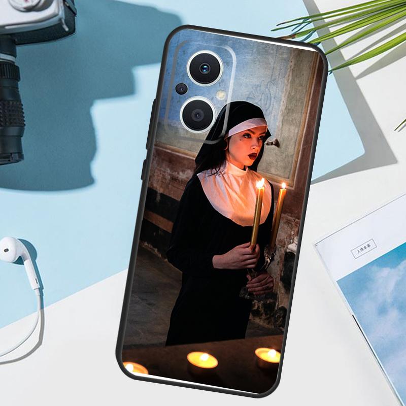 

Sister Nun Cover For OPPO Reno 14 F 13F 12F 11F 10 11 12 13 Pro 7 8 Lite OPPO Find X9 X5 X6 X8 Pro Case OPPO Reno14 F