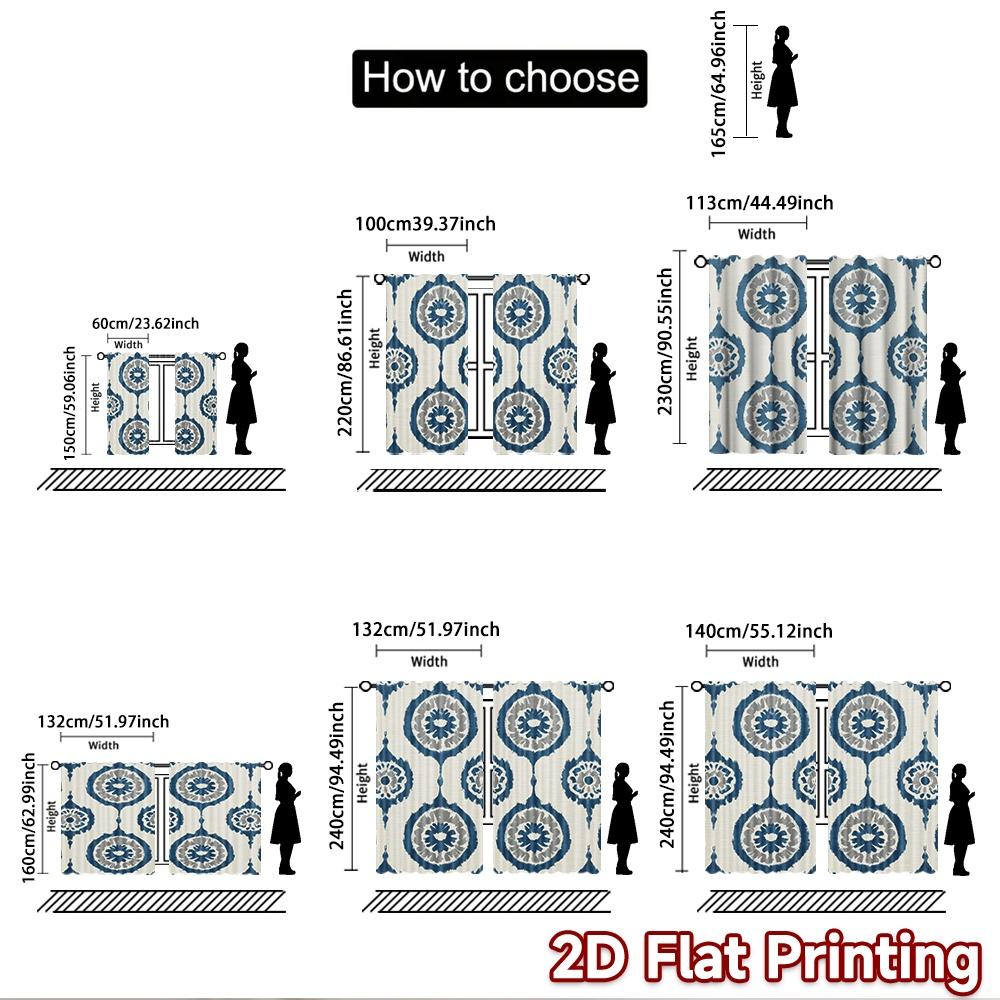 2D flat Photography Backdrop Photography Backdrop Geometric Floral Circles 100% Polyester Party Decorations Perfect for