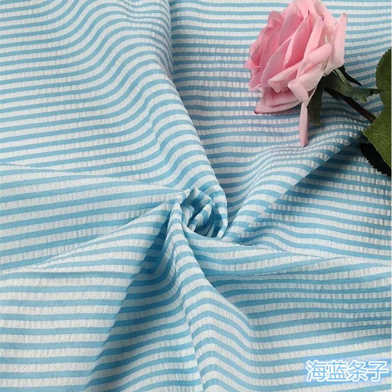 Sommer Plaid Dünne Kleidung Stoff Atmungsaktiv Komfortable Shirts Kleid Material Patchwork DIY Handgemachte Bekleidung Nähen Stoffe Ins