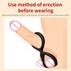 Male Penis Ring SM Penis Sleeve Delay Ejaculation Reusable Silicone Semen Cock Ring Penis Enlargement Semen Lock Rings Sex Toys