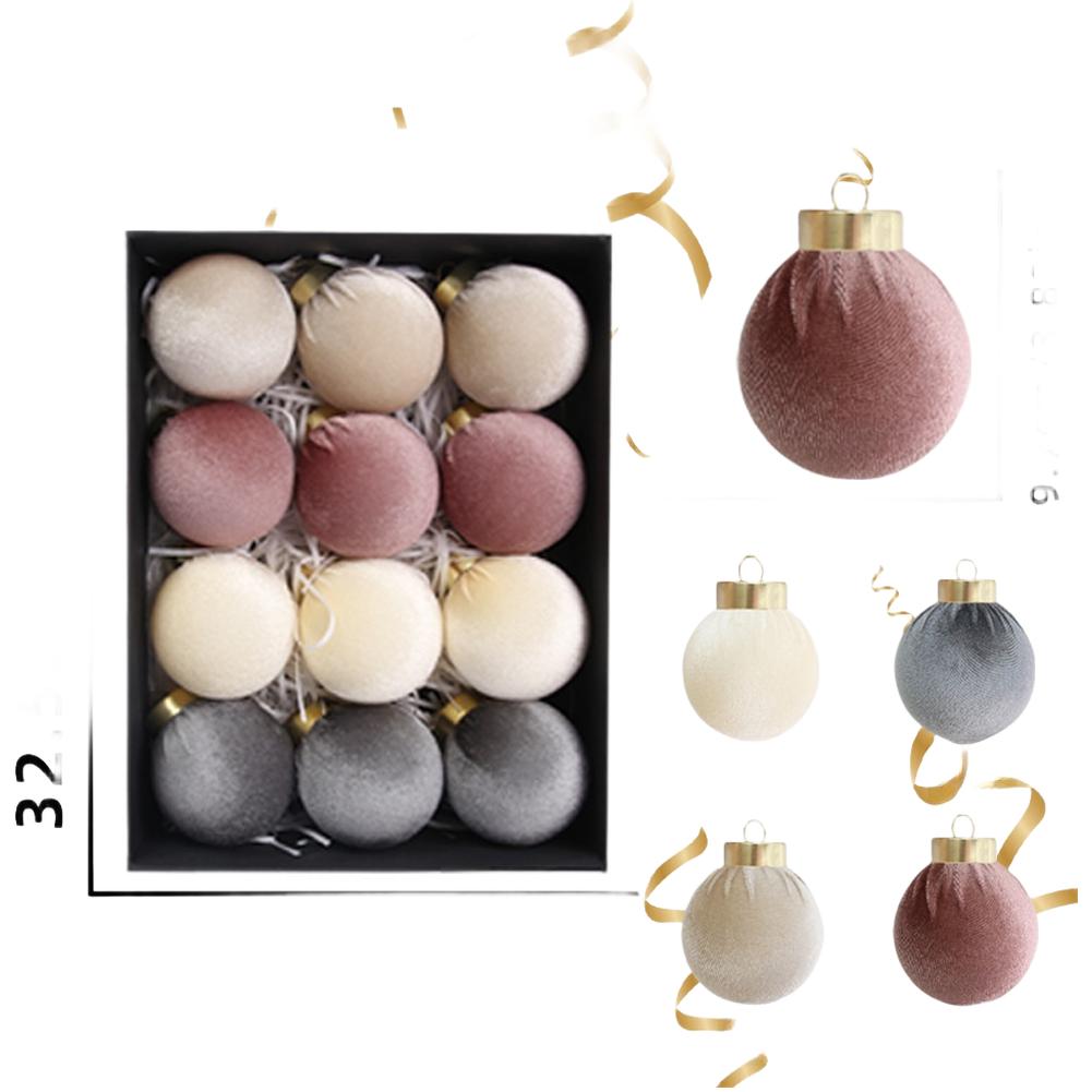 Hanging Decorative Balls Christmas Ball Ornaments Holiday Home Decor Complete Decorative Set Elegant Christmas Decor