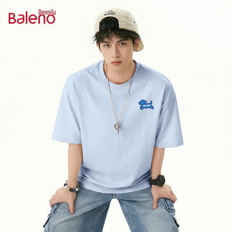 Baleno BNL Blue Dog Graphic T-Shirt