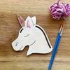 20Pc Wood Unicorn Crafts Unfinished Wood Unicorn Cutouts Wooden Unicorn Hanging Ornaments DIY Unicorn Craft Gift Tags