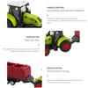 Transport Pulverizer Model Inertia Car Plastic Engineering Car High Quality Farm Tractor  Gifts
