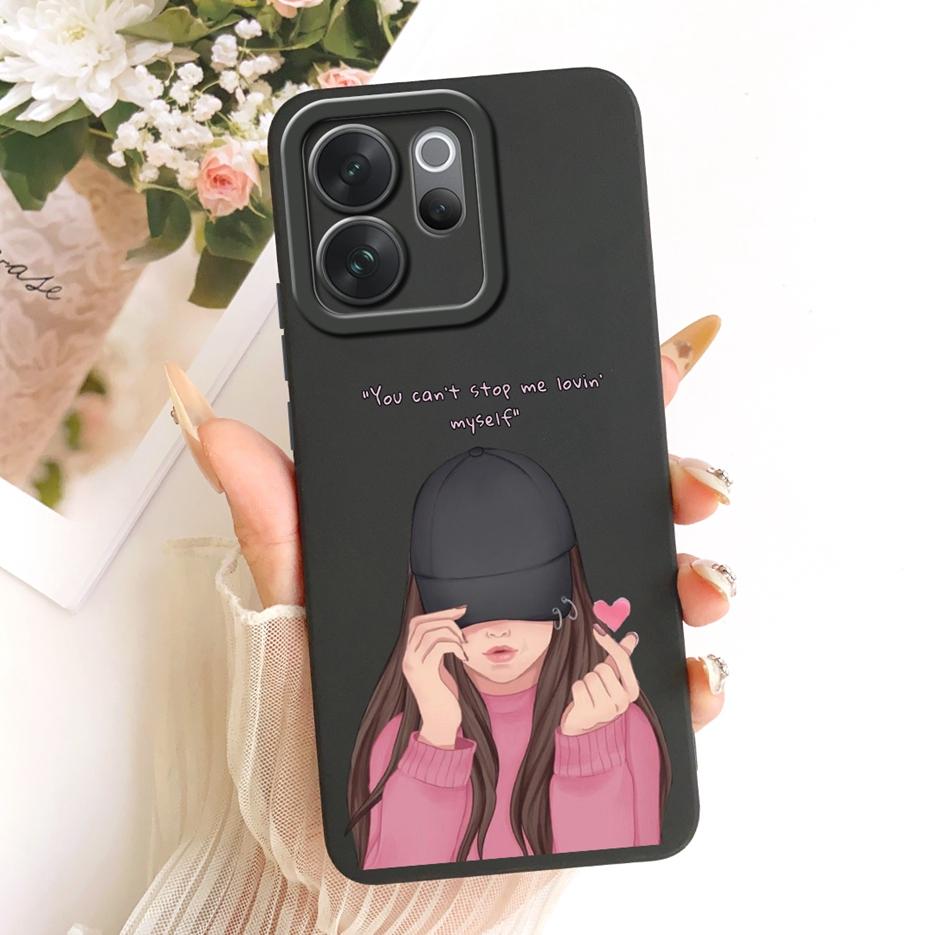 For Vivo V70 5G Case V2538 Luxury Art Painted Cover Soft Silicone Case For Vivo V70 Elite V2548 V 70 VivoV70 FE V70FE V2550 Bags