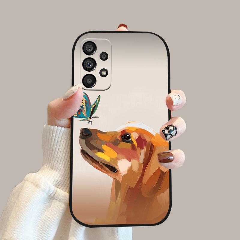 For Samsung A73 A72 Cases Fashion Cartoon Printing Soft Silicone TPU Phone Cover For Samsung Galaxy A53 A33 Phone Bumper Case