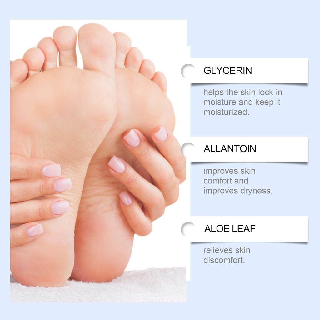 Foot Care Cream Promotes Skin Care. The Debridement Cream Gently Nourishes And Improves Dry Feet.