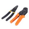 Wire Crimping Tool Kit with 4 Interchangeable Jaws Striper Cutter Crimper Pliers for Terminals