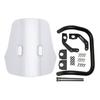 ZETA RACING CRF250L/M '12-20, CRF250L/(S)(MD47)'21-23 Adventure Windshield Light Smoke Screen Can Be Flipped Upside Down Mobile Device Installation Mo
