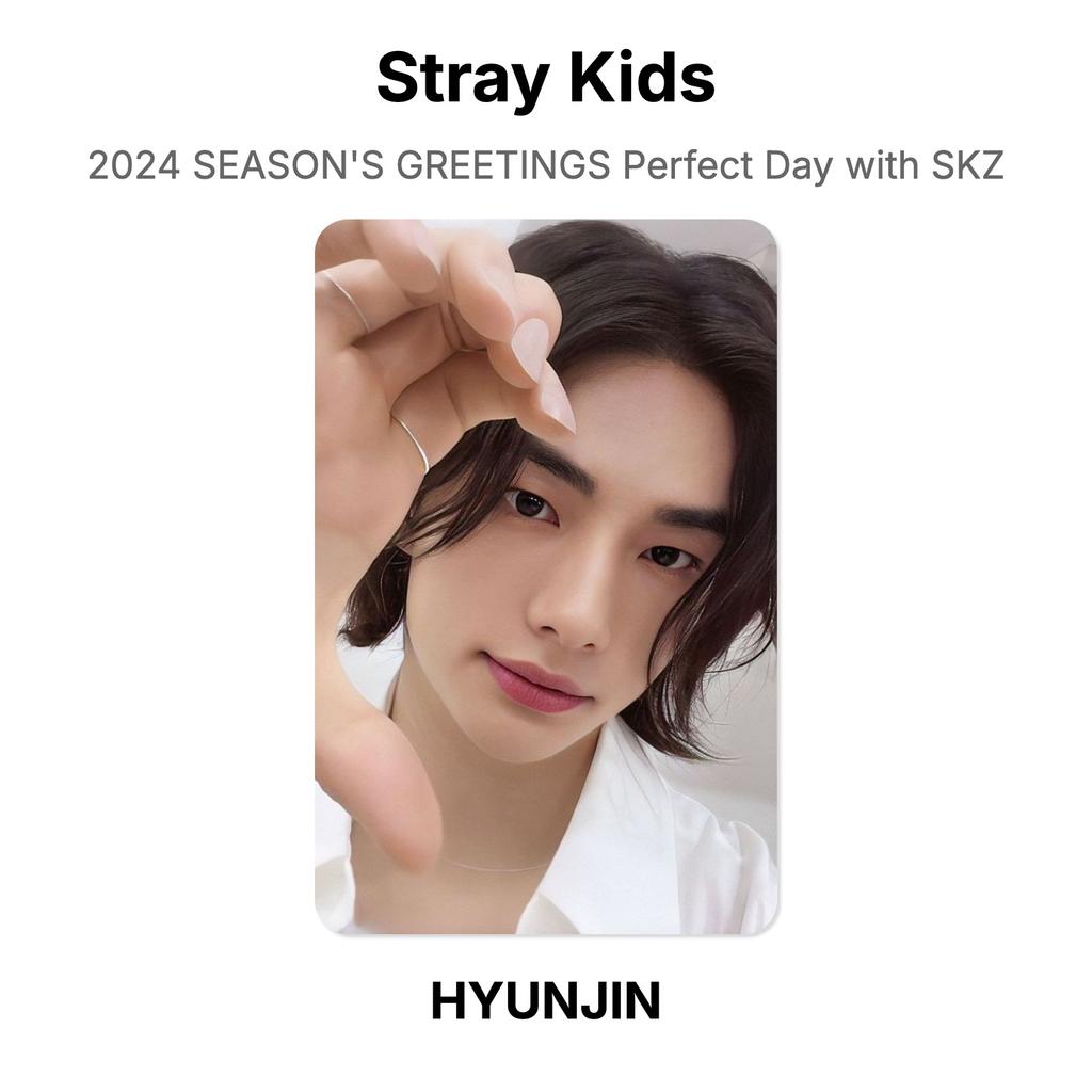 Stray Kids 2024 SEASON'S GREETINGS Perfect Day with SKZ Official Photocard