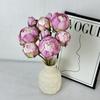 Peony Artificial Flower Bouquet For Wedding Photography And Home Decor