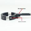 Aluminum Alloy Motorcycle Spotlight Clamp & Extension Bracket for LED Headlight