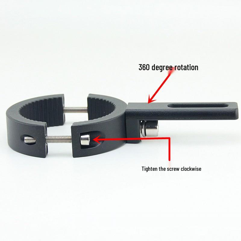 Aluminum Alloy Motorcycle Spotlight Clamp & Extension Bracket for LED Headlight