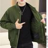 Autumn and Winter Cotton Stand-up Collar Jacket Casual Loose Workwear Handsome Top Baseball Uniform