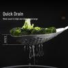 Zhi Shi 304 Stainless Steel Long Handle Kitchen Strainer