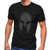 Men's T-Shirt Print Sparta Helmet Spartan Warrior Fashion Street Style-