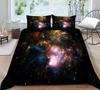 Universe Planet Series Polyester Quilt Cover Pillowcase Two or Three Piece Set Digital Printing