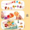 Kids' Pretend Play BBQ Grill & Ocean Animal Skewer Set