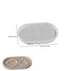 Oval Tray Silicone Molds Epoxy Resin Trinket Container Concrete Jewelry Plate Candle Holder Rolling Tray Molds for Craft