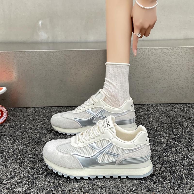 Platforms Ladies Casual Sports Shoes Comfy Students Sneakers Summer Popular New Autumn Women Sneakers Genuine Leather