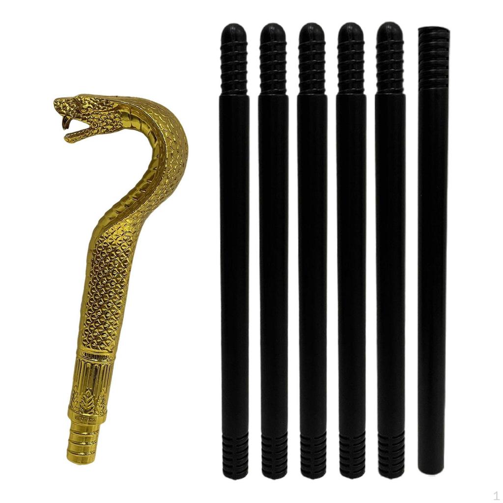Halloween Snake Cane Prop Accessory Antique Retro Style Decoration for