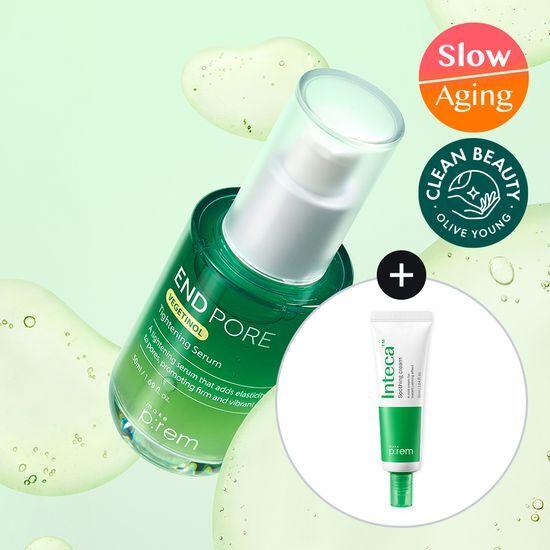 makeprem Endpore Vegetinol Pore Serum 50ml Promotion (+ Inteca Cream 31ml)