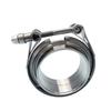 304 Stainless Steel Quick Release Standard V Band Clamp 1.5-6 Inches Male Female Flange V Clamp Kits Turbo Exhaust Pipe