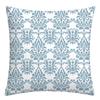 Federa cuscino geometrica lino blu lago bianco fodera cuscino divano decorazione casa può essere personalizzata per te 40x40 45x45 50x50 60x60