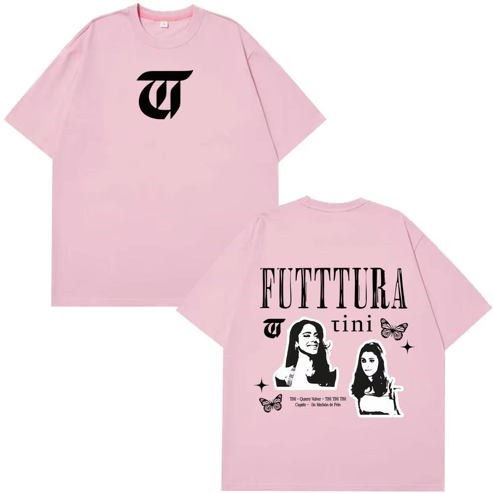 Inger TINI STOESSEL Futtura Album 2026 Merch Tshirt Men Women Fashion Tees Cotton Casual Vintage Short Sleeves Top