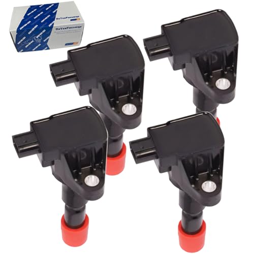 

GzYcsFocusqp [Set of 4] Direct Ignition Coil for Honda Fit GE6 GE7 GE8 GE9 GP4 etc. 30520-RB0-003, 30520-RB0-S01