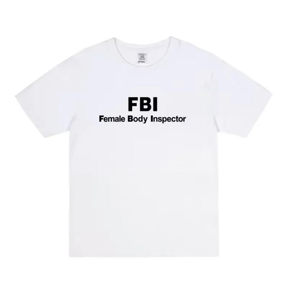 Friends Rachel FBI Female Body Inspector Feminist Print Men's and Women's Short Sleeve T-Shirt