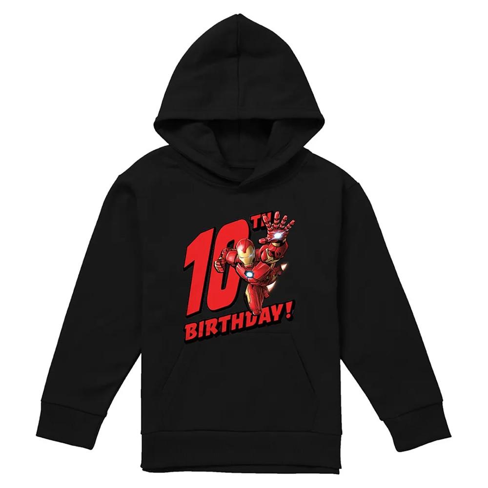 Marvel Childrens/Kids Iron Man 10th Birthday Hoodie