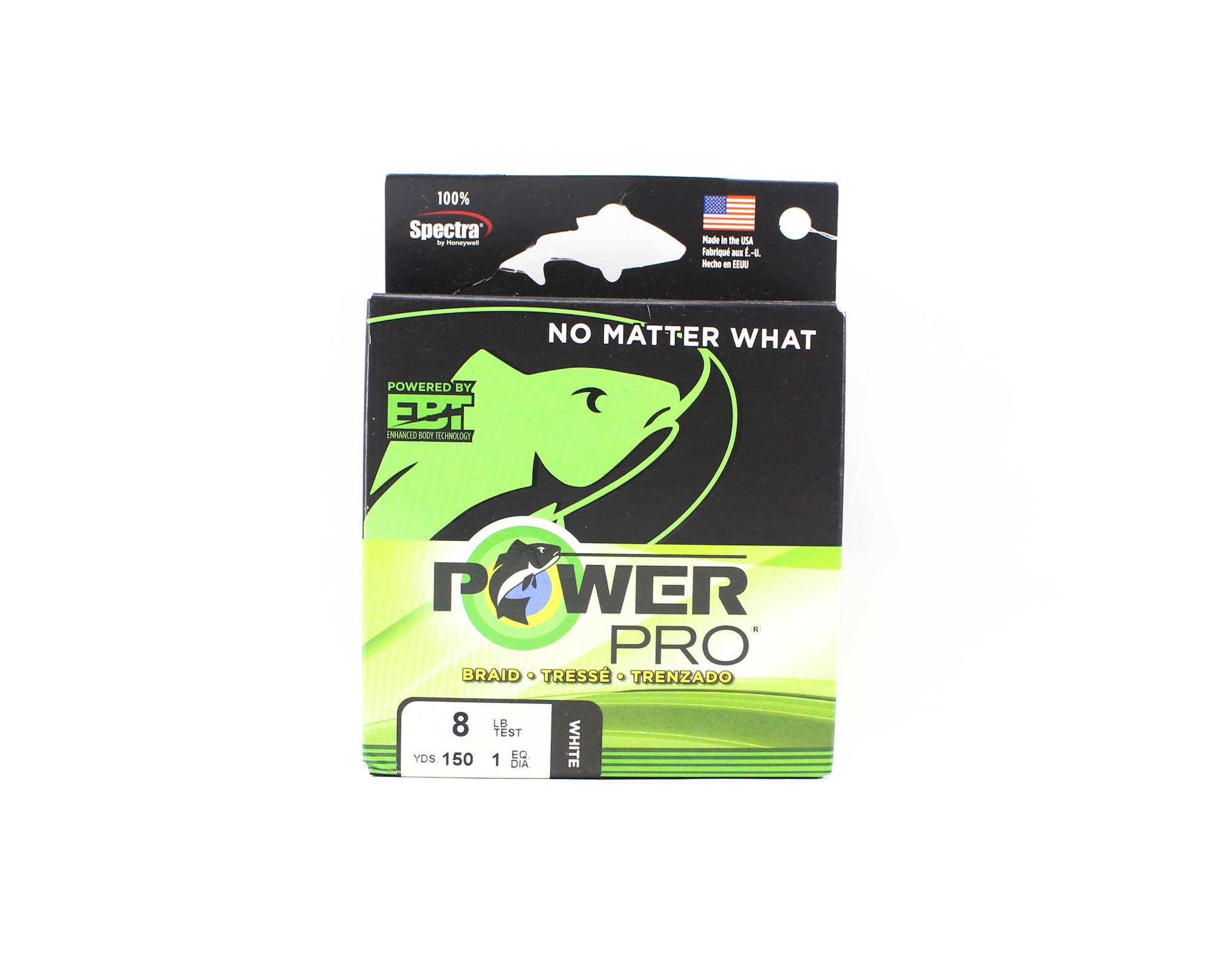 

Power Pro Braided Spectra Line 8lb by 150yds White (4864)