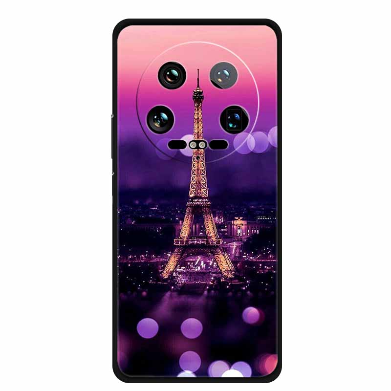 For Xiaomi 14 Ultra 5G Case 6.73" Luxury TPU Soft Silicone Back Cover for Xiaomi 14 Ultra Phone Cases Mi 14Ultra Funda TPU Shell