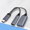 USB C Y Cable OTG Adapter USB C to USB OTG Splitter Support Fast Charging Highly speed Data Syncing Connecting Keyboards