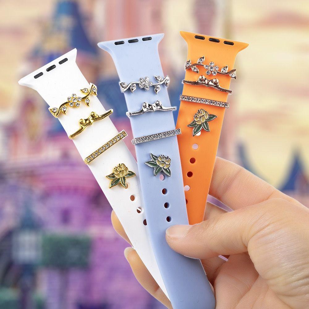 Brooch Watch Band Ornament Diamond Wristbelt Charms New Decorative Ring Strap Accessories