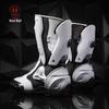 Unisex High-Top Off-Road Motorcycle Riding Boots with Rotary Buckle