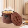 Commercial Insulated Food Carrier, 30 Liter Capacity Soup Warmer And Cooler Bucket For Hot Cold Foods Storage And Transport
