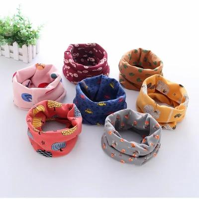 Cotton Baby Girls Boys Scarf Autumn Winter Boys O Ring Scarf Kids Collar Scarf Children Neckerchief Scarves Baby Keep Warm Stuff