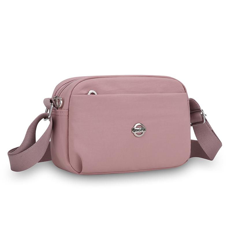 Crossbody Bag for Women Large Capacity Waterproof Nylon Multi Pocket Adjustable Wide Strap Travel Shoulder Satchel Daily Purse