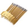 13pcs High Carbon Steel Paddle Flat Bits 1Celsius4in Hex Shank Wood Hole Cutter