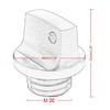 Motorcycle Accessory M20x2.5 Oil Filler Screw Caps Plug Covers Replacement